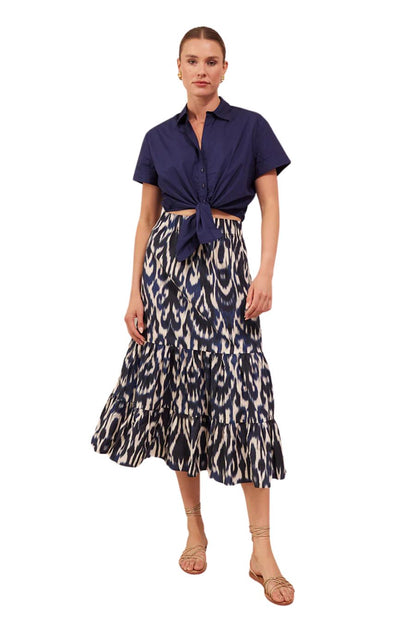 Asbury Top in Evening Blue