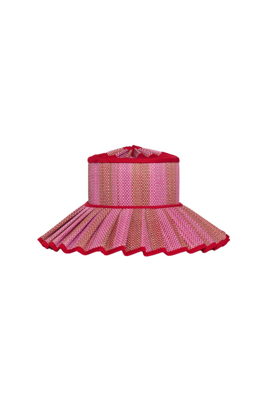 Love Heart Island Capri Hat in Berry