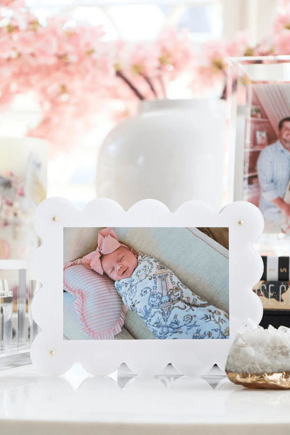 White Acrylic Picture Frame