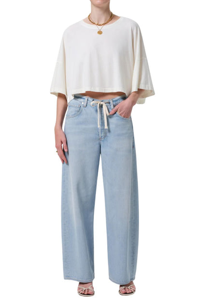 Brynn Drawstring Trouser in Portola