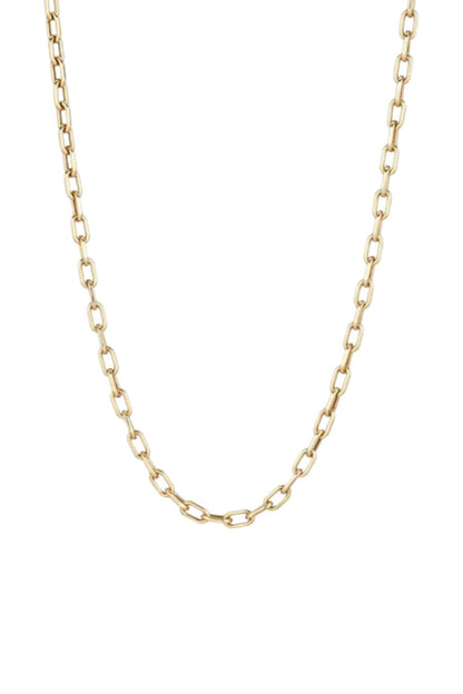 18" 4mm Italian Chain Link Necklace