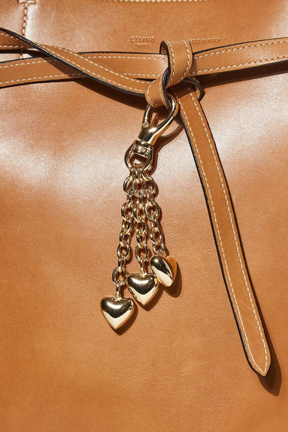 The Mini Puffy Heart Bag Charm