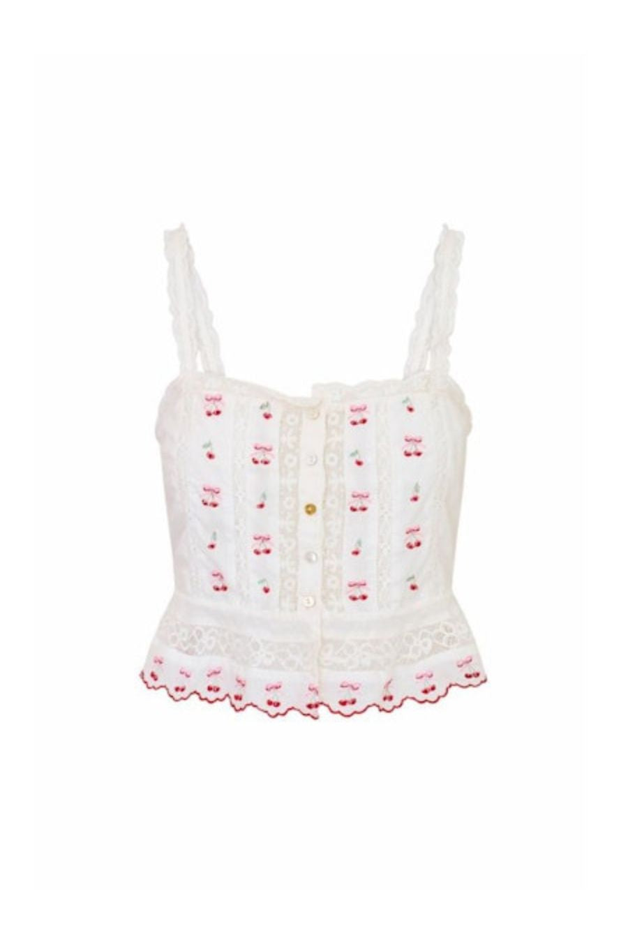 Vietta Top in Optic White