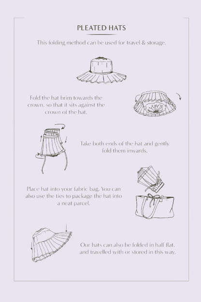 Love Heart Island Capri Hat in Berry