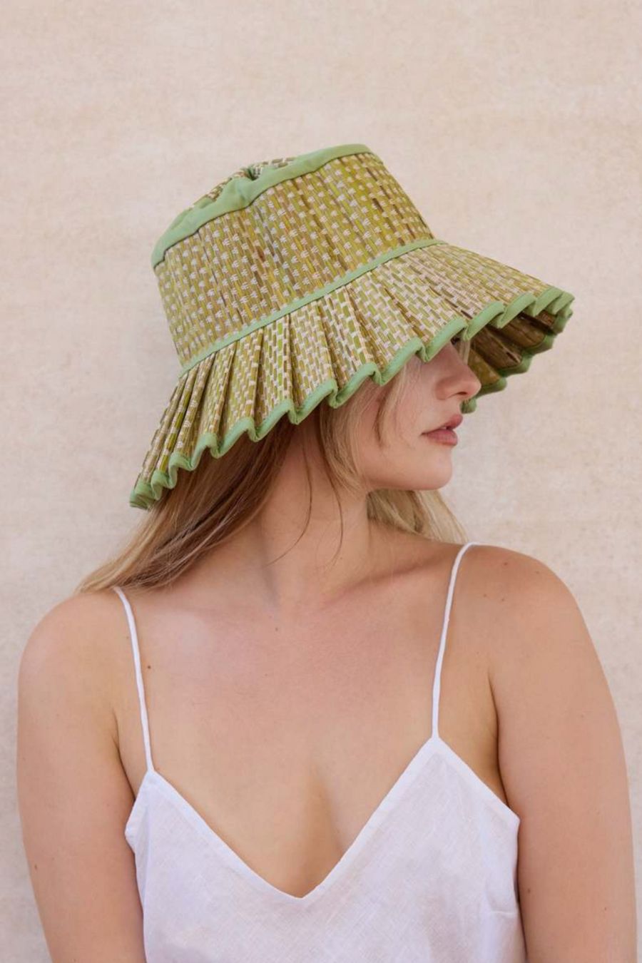 Paz Capri Hat in Palm