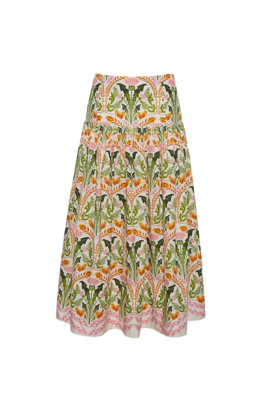 Jiya Skirt in Juniper Egret