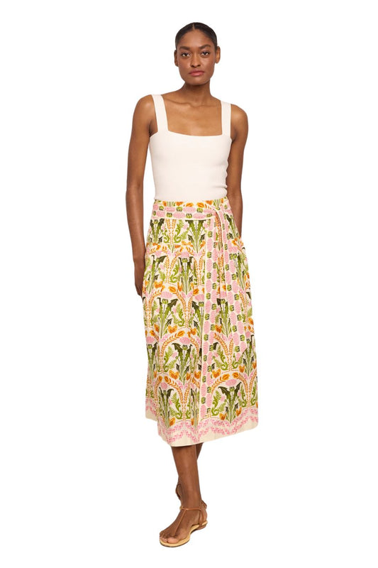 Jiya Skirt in Juniper Egret