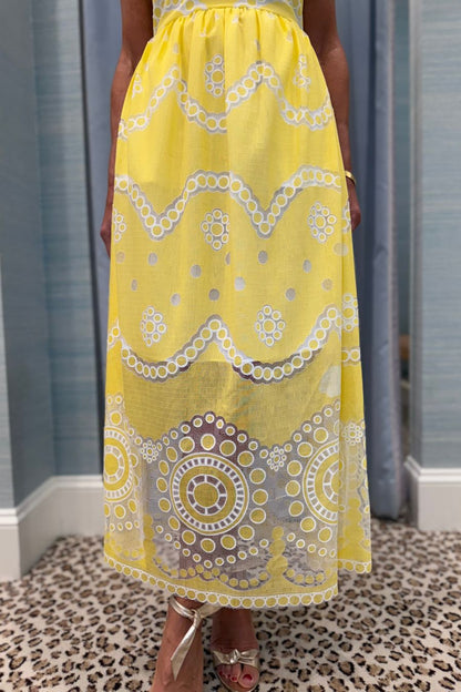 Ninet Dress in Yellow