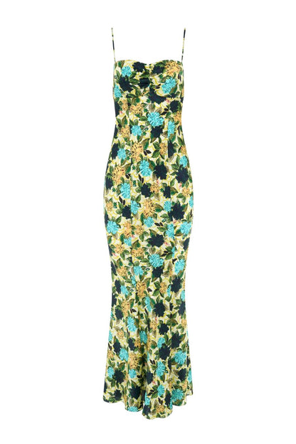 Renee Dress in Lantana Aquatic