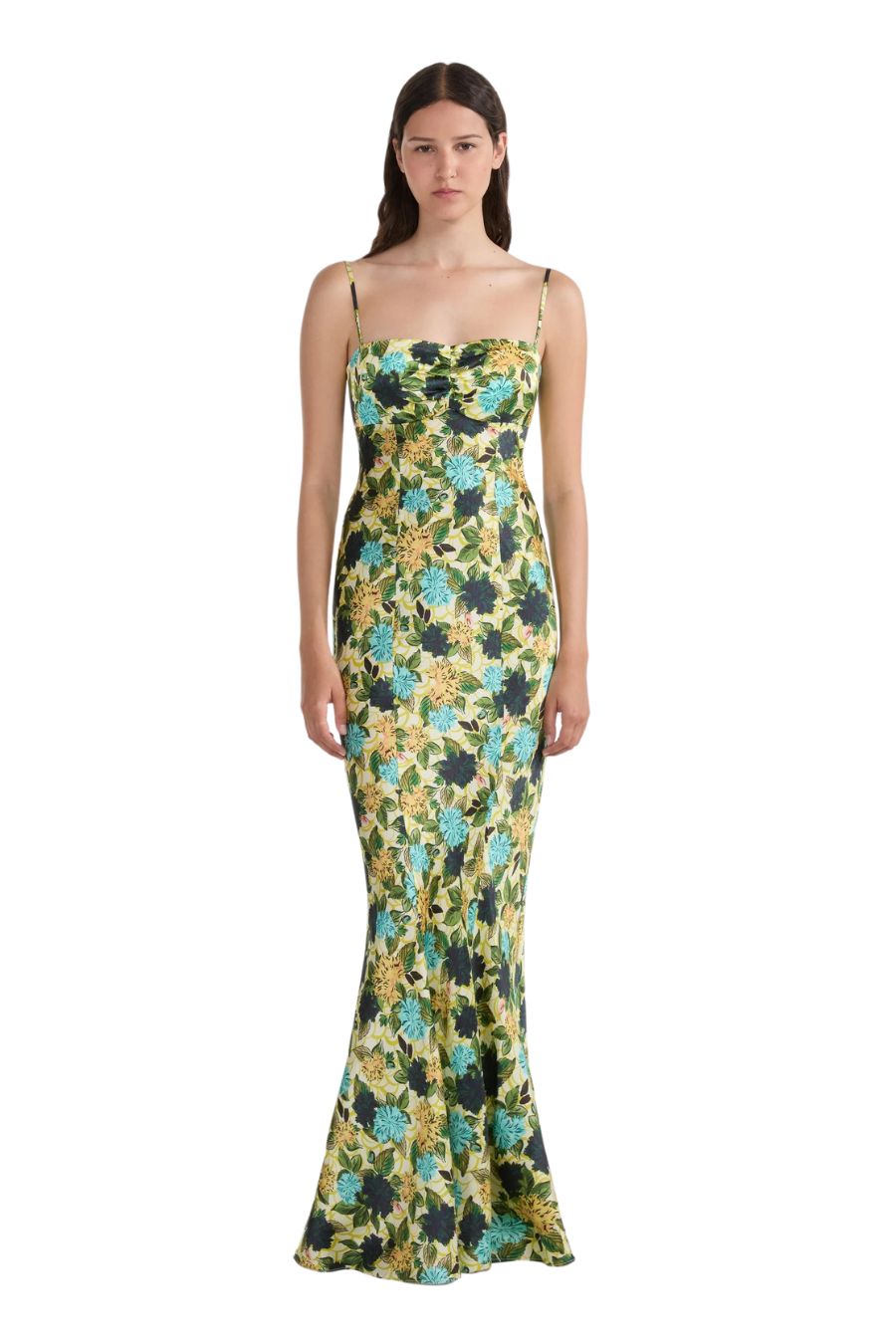 Renee Dress in Lantana Aquatic