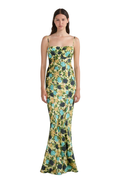 Renee Dress in Lantana Aquatic