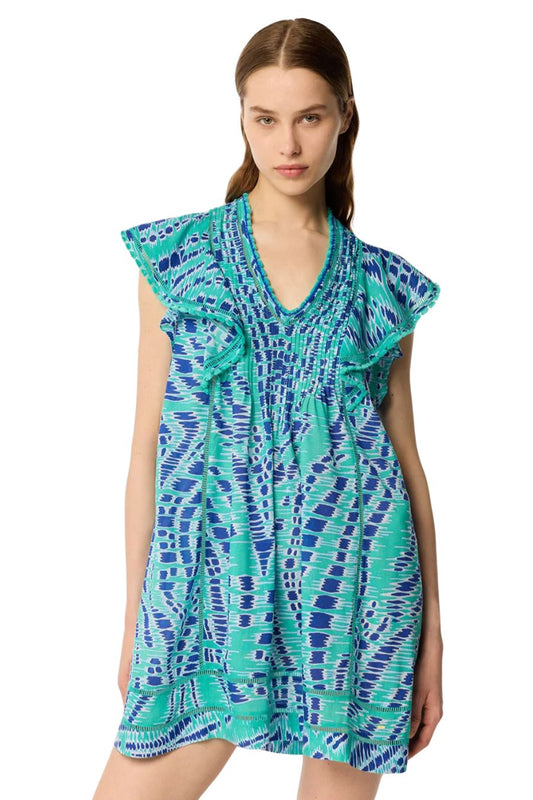 Mini Dress Camelia in Sky Kalina