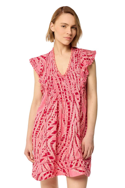 Mini Dress Camelia in Pink Kalina