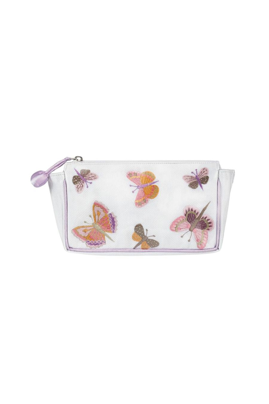 Butterfly Small Makeup Bag in Lavender