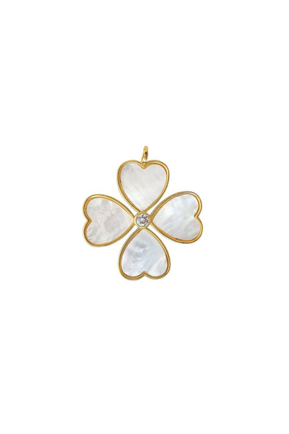 Heart Clover Pendant