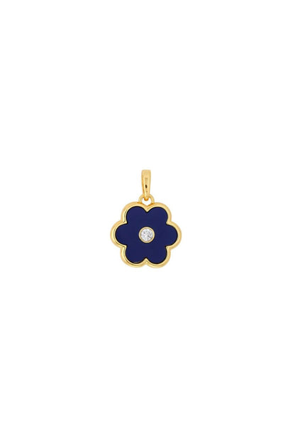Petal Charm in Lapis