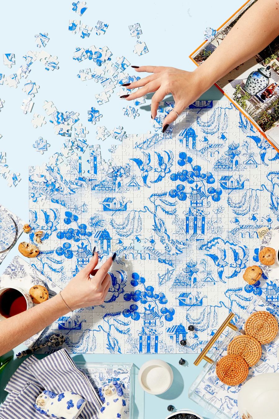 Chinoiserie Acrylic Puzzle