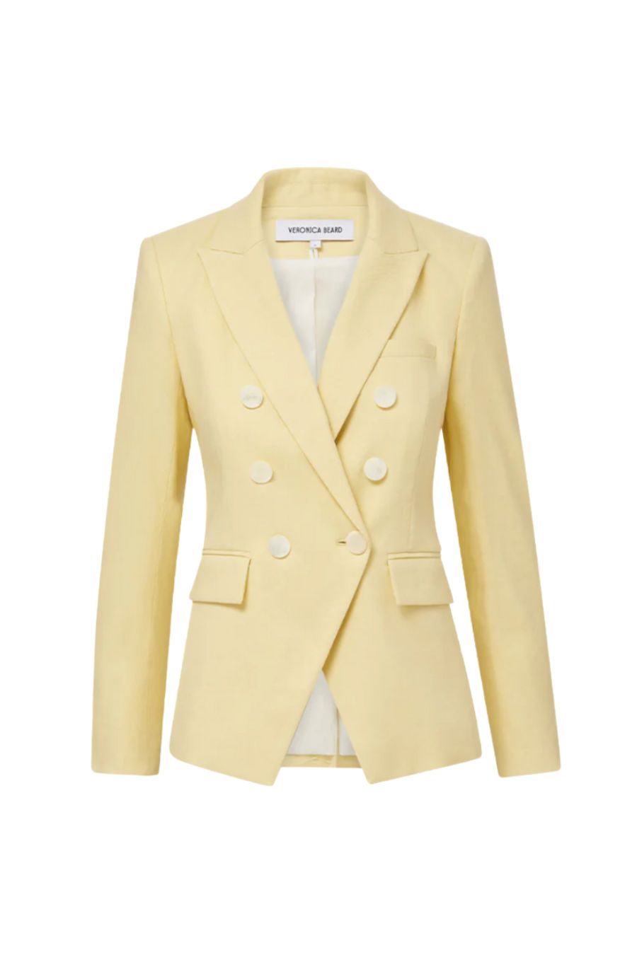 Miller Stretch-Linen Dickey Jacket in Chamomile