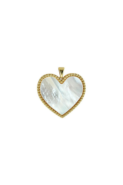 Beaded Heart Pendant