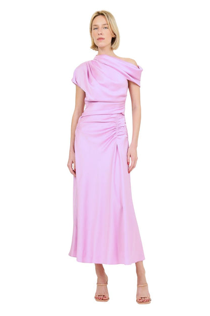 Joanna Midi Dress in Orchid