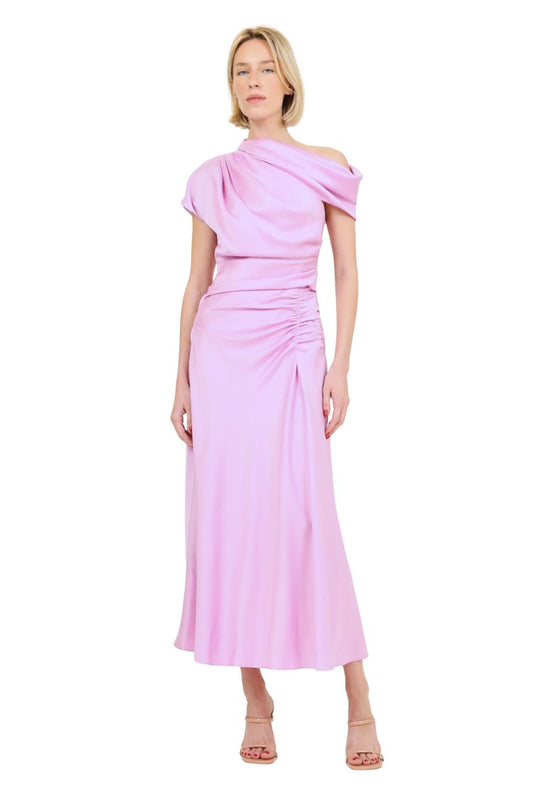 Joanna Midi Dress in Orchid