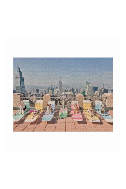 Gray Malin The Dogs of New York City 1000 Piece Puzzle