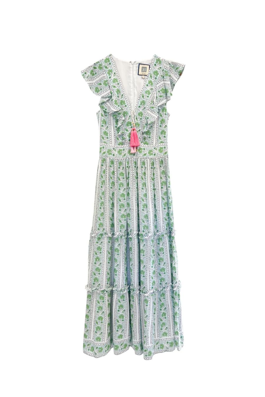 Chloe Maxi Dress in Green