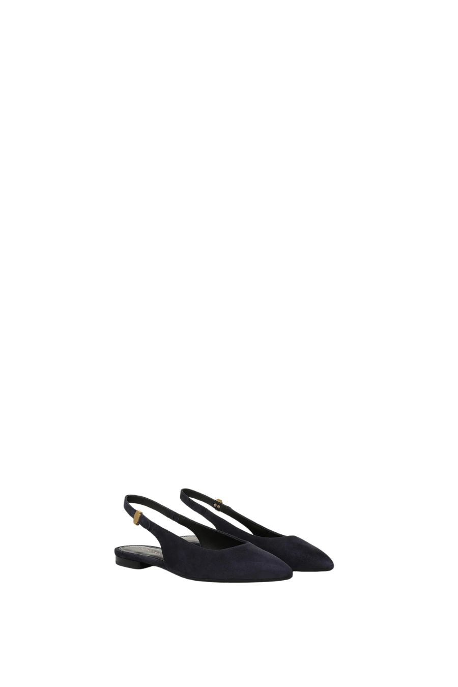 Shina Slingback Flat in Navy