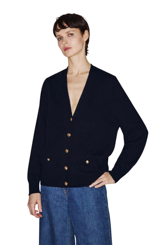 Highland Cardigan in Marino