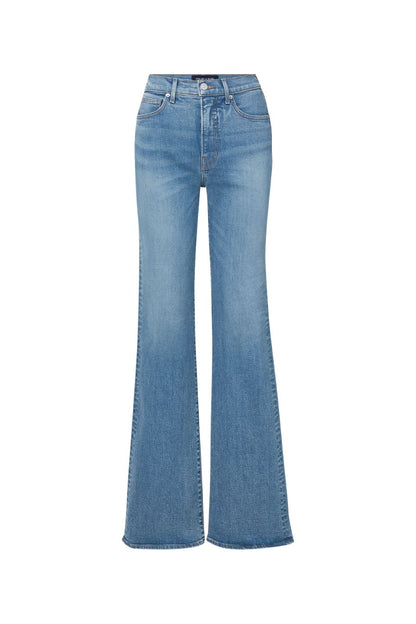 Crosbie Slim Wide-Leg Jean in Ripple Haze