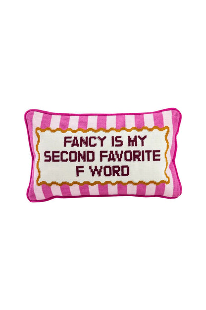 Fancy Needlepoint Pillow