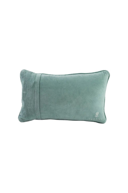 Fly Coach Needlepoint Pillow