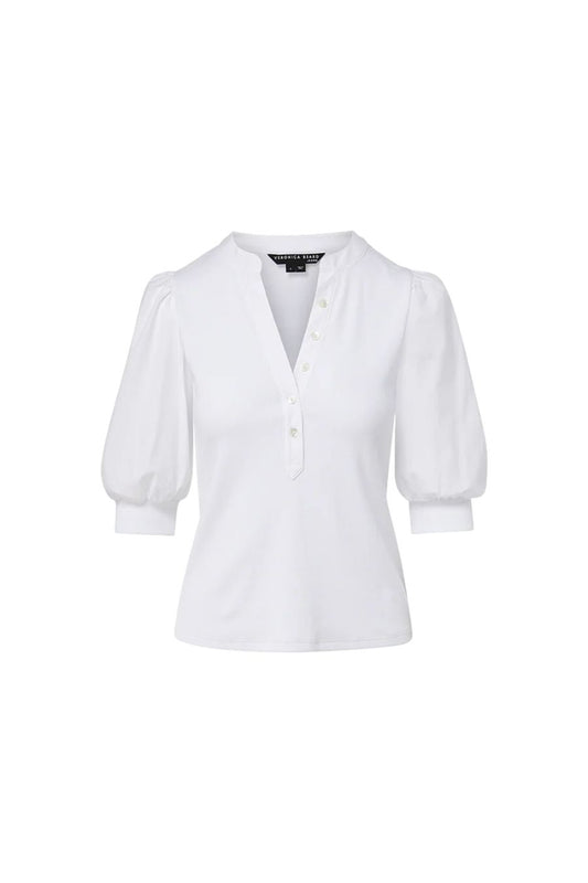 Coralee Top in White