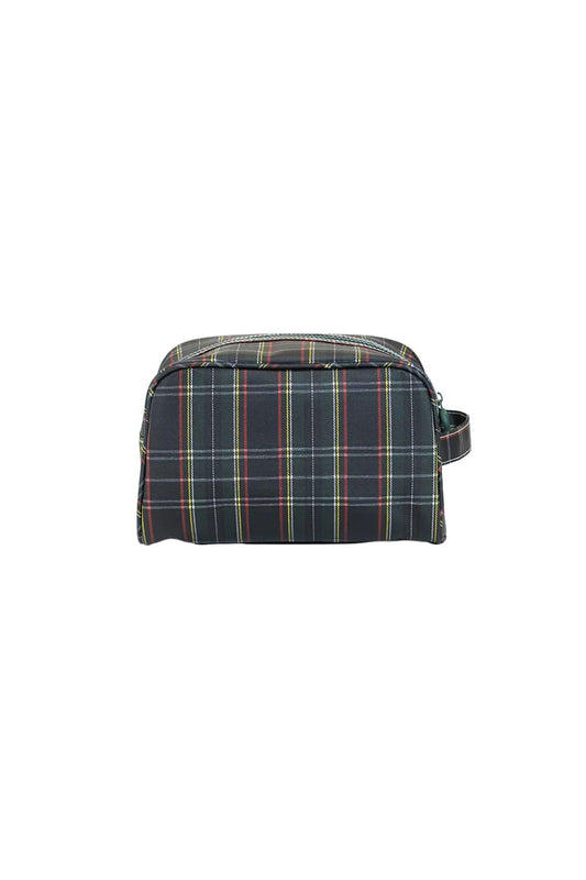 Stowaway Toiletry Bag in Cambridge Plaid