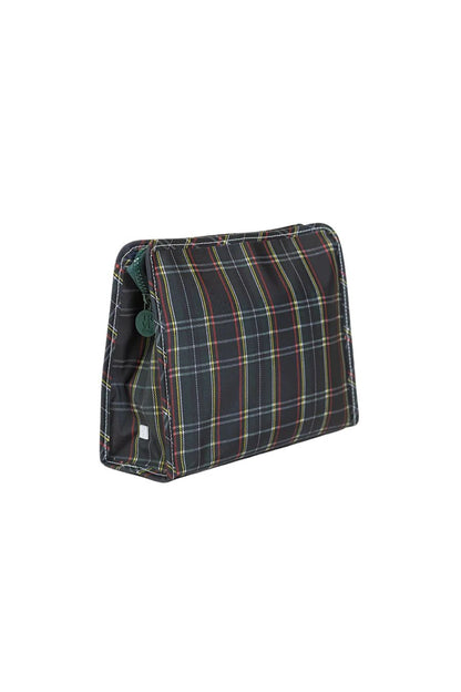 Roadie Large Zip Pouch in Cambridge Plaid