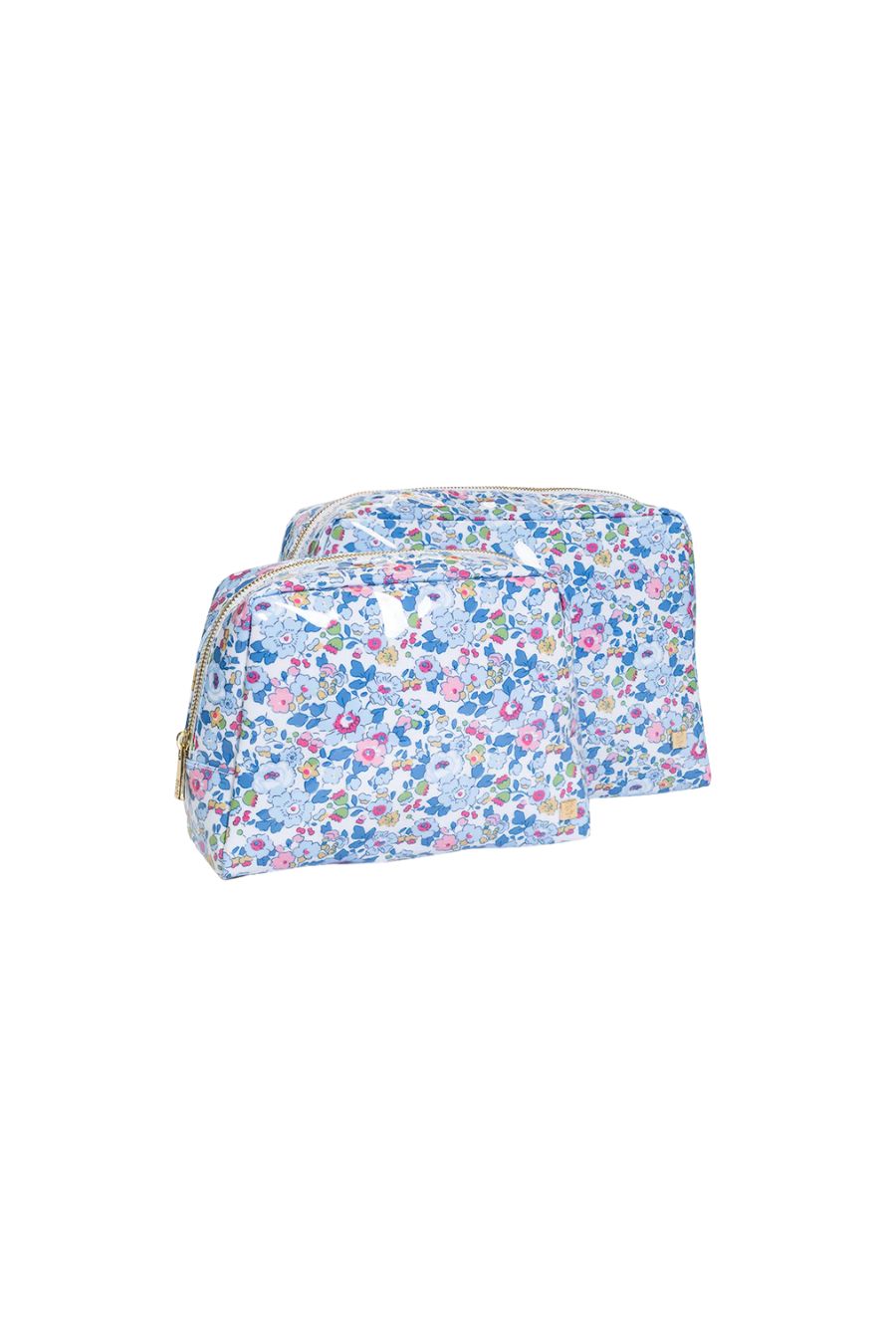 LuxeGloss Wash Bag Medium in Bridgehampton Floral