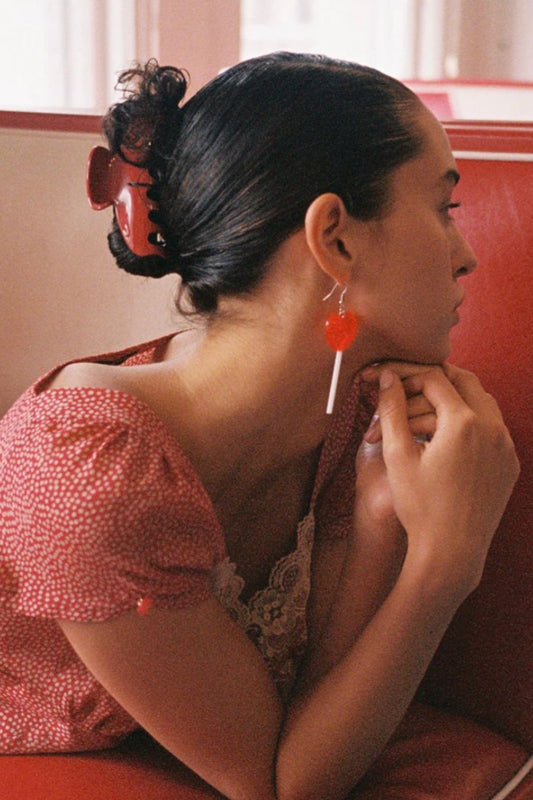 Big Effing Clip in Cherry Kiss