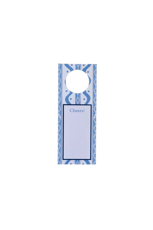 Wallis Blue Wine Tags