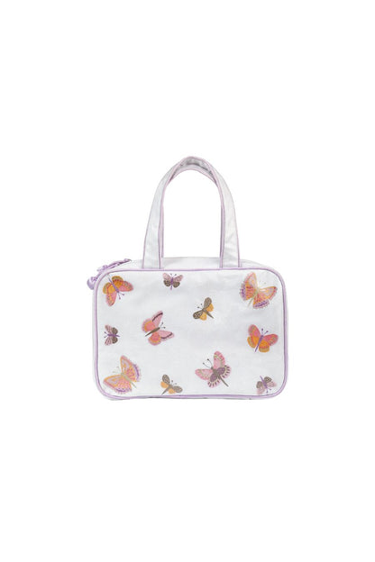Butterfly Hanging Cosmetic Bag in Lavender