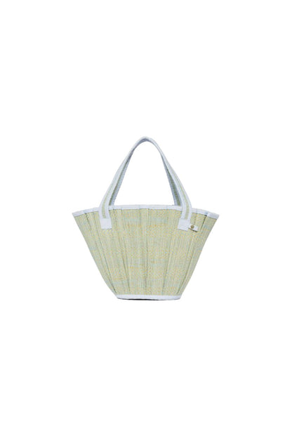 Mini Tropez Tote in Blue Bird