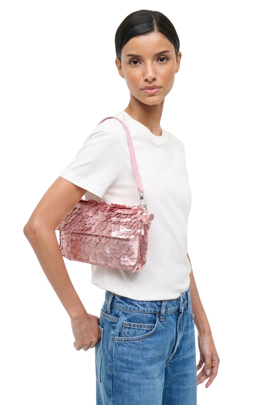 Timmy Shoulder Bag in Cherry Blossom