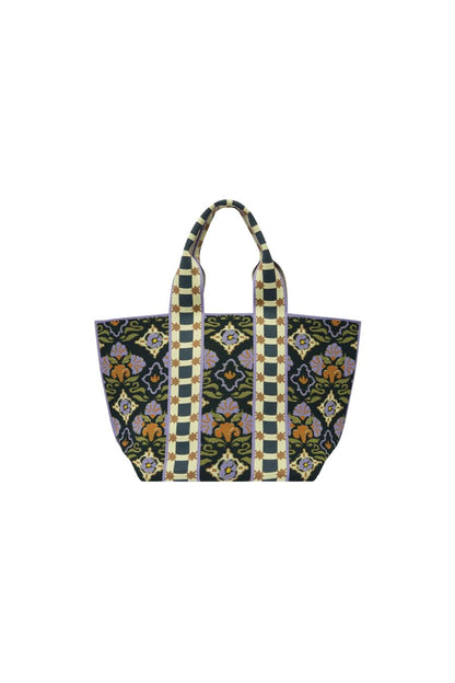 Cece Jacquard Maxi Tote