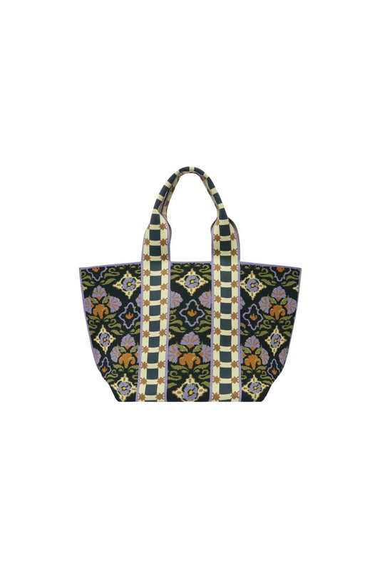 Cece Jacquard Maxi Tote