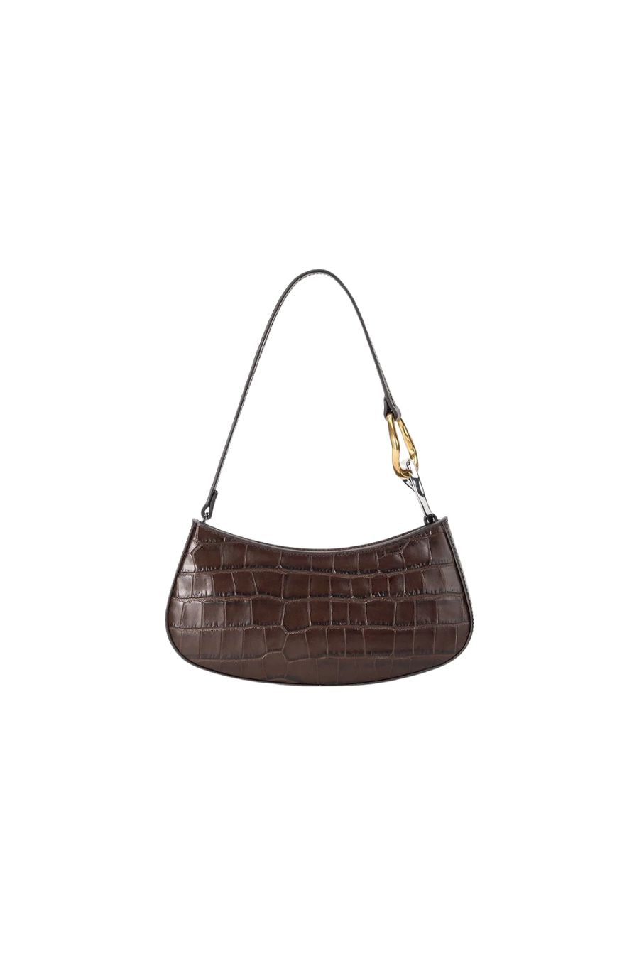 Ollie Bag in Espresso Croco