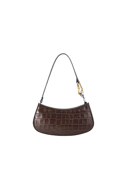 Ollie Bag in Espresso Croco