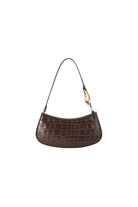 Ollie Bag in Espresso Croco