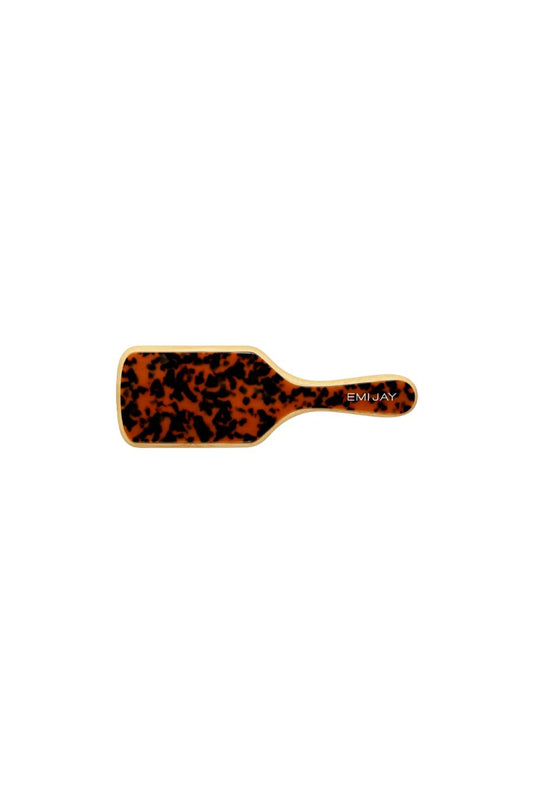 Bamboo Paddle Brush in Tortoise