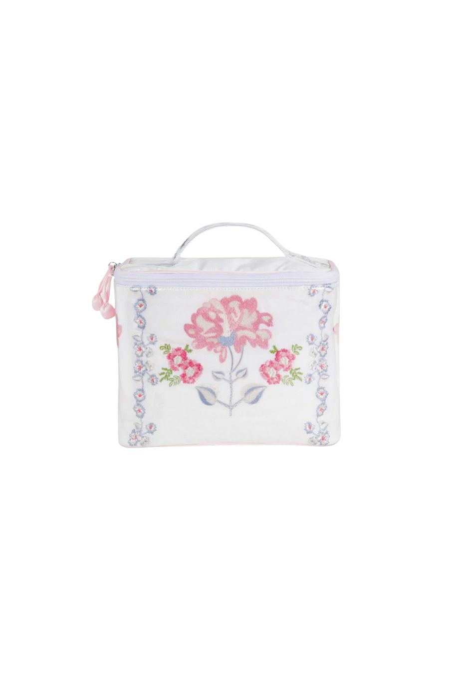 Peony Train Case in Pink