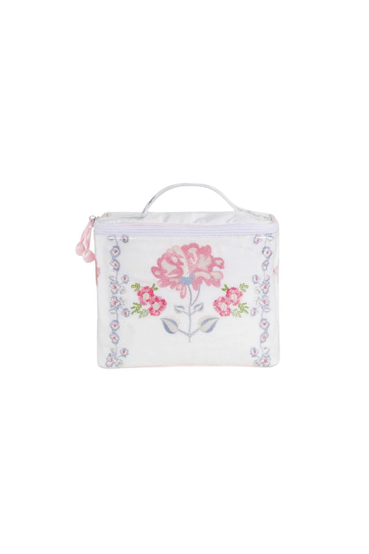 Peony Train Case in Pink