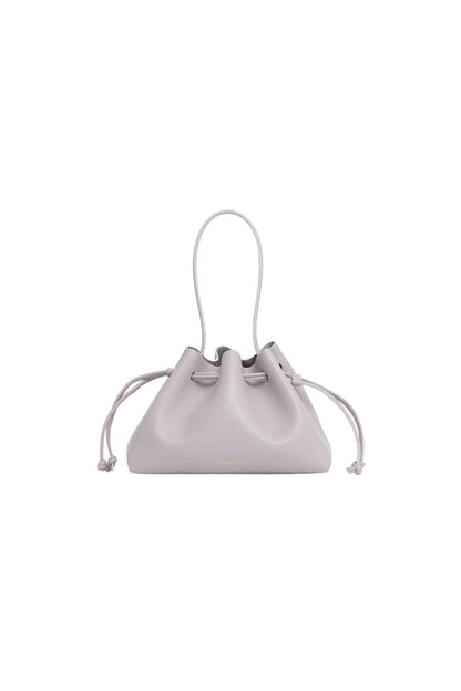 Drawstring Pouchette in Lila